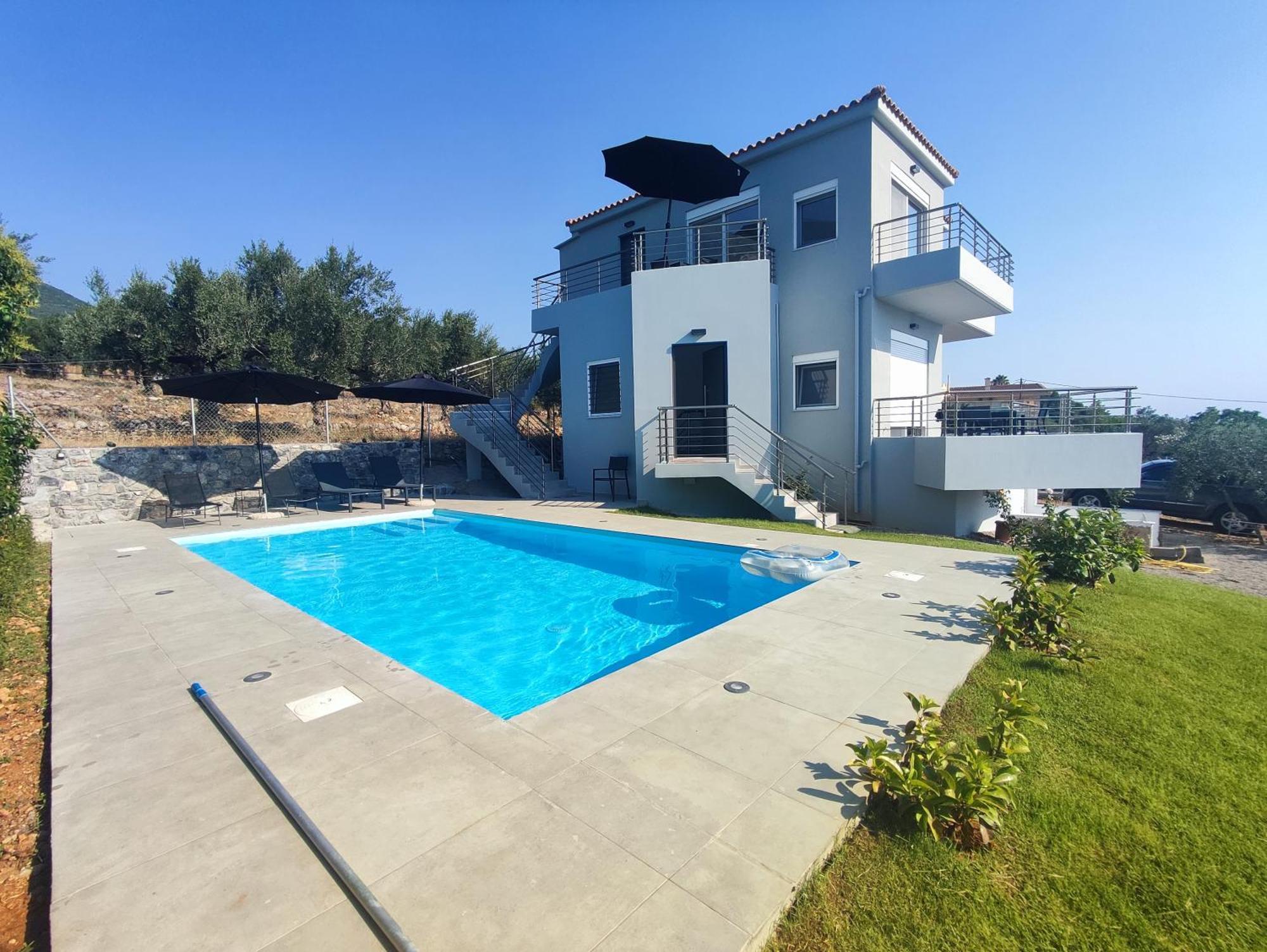 Evilenia Luxury Apartments Kalamata Ruang foto